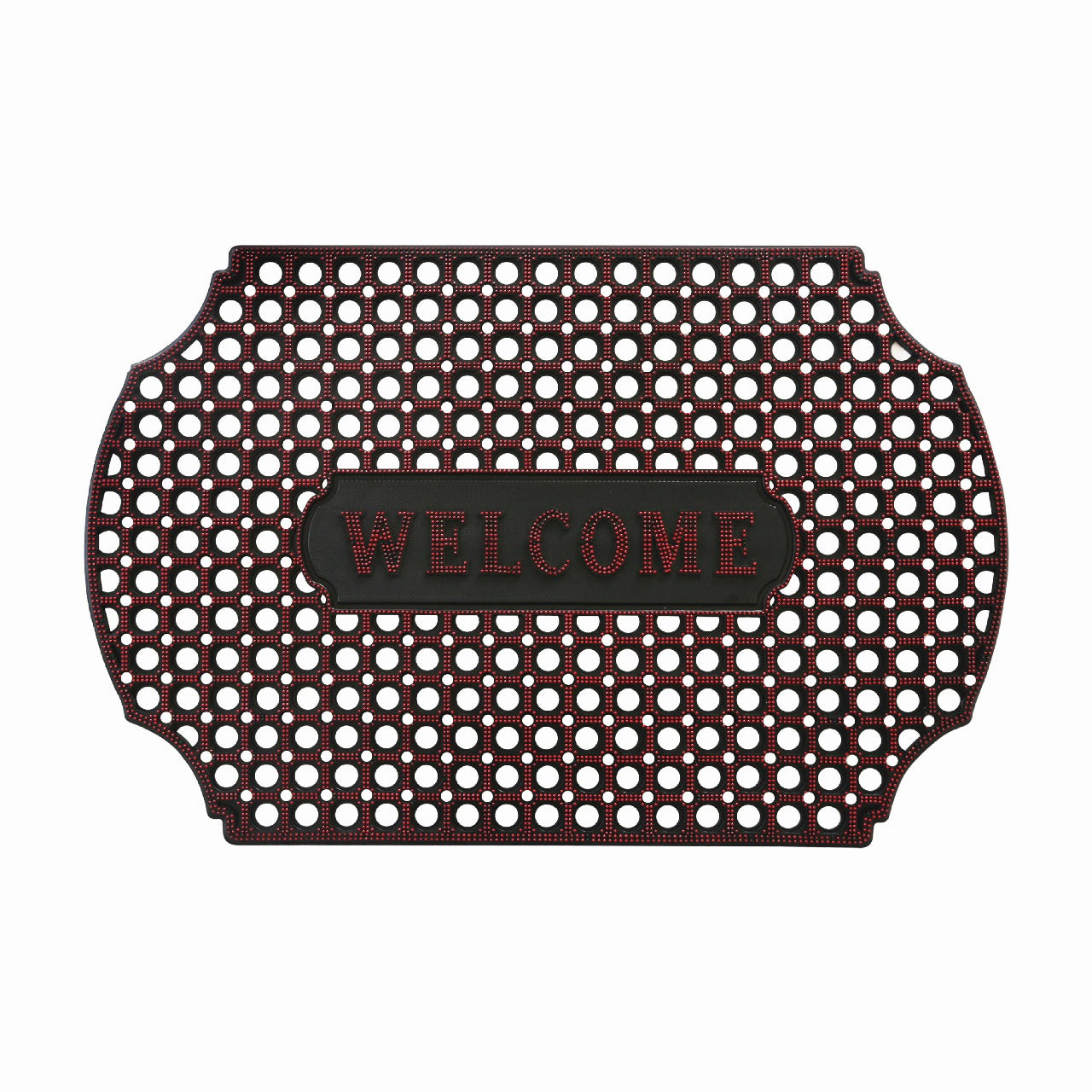 Heavy-Duty Rubber Welcome Mat