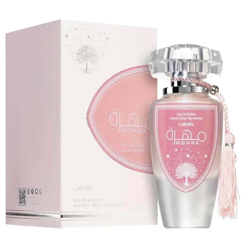 Lattafa Mohra Silky Rose Eau De Parfum For Women - 100ml