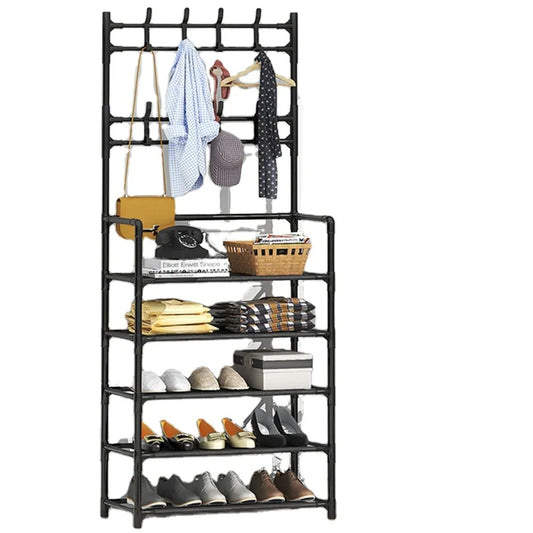 5-Tier Steel Hat, Coat, and Shoe Rack Organizer – Wholesale