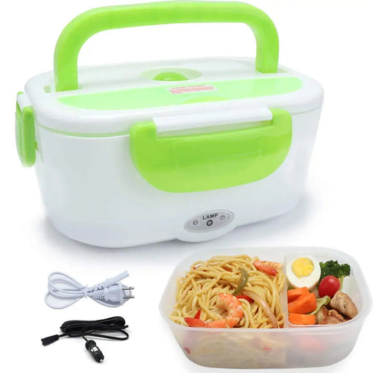 Electric Heated Lunch Box – Portable Food Warmer with Carry Bag