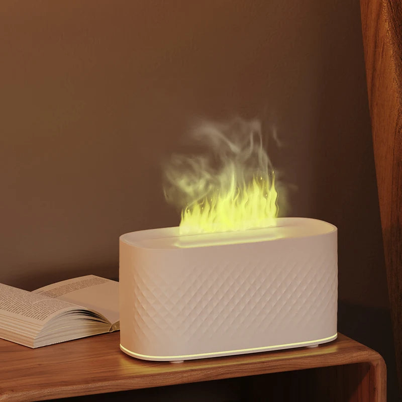 Mini USB Flame Aroma Diffuser – 160ml