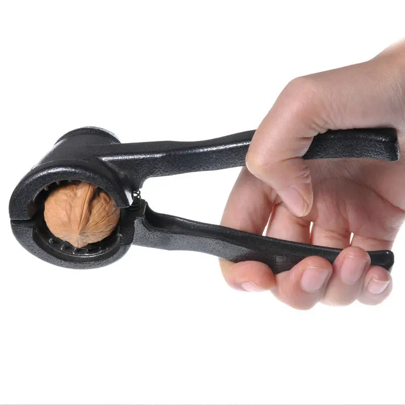 Heavy Duty Nut Cracker - Aluminum with Matte Black Finish