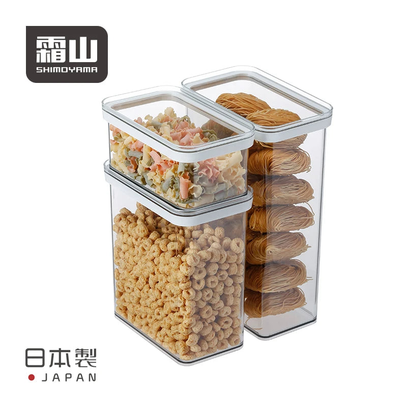 Airtight Food Storage Container Set – Thickened Transparent Kitchen Organizers