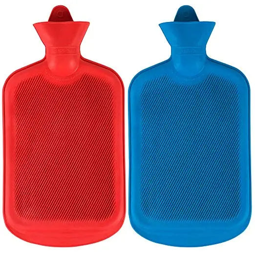 Mini Baby & Adult Medical 2000ml Rubber Hot Water Bag with Knitted Cover