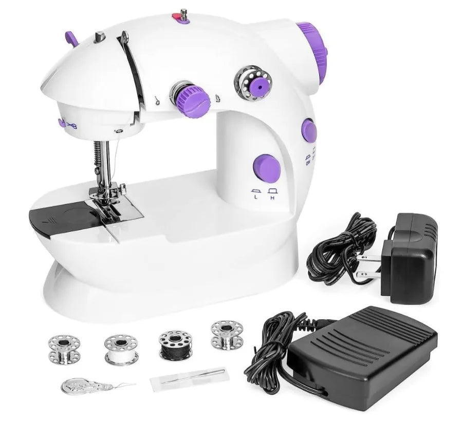 Mini Metal Sewing Machine Kit – Compact Handheld Sewing Tool for Home Use