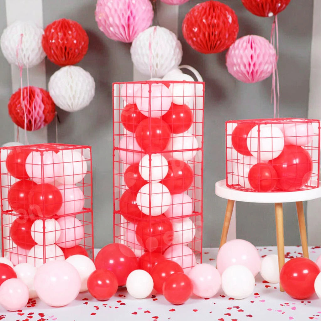 Expoon 3-Layer Balloon Display Boxes – Party Decoration for Birthdays, Weddings & Events