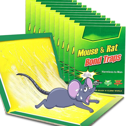 Concealed Sticky Mouse Board - Peanut Smell Mousetrap Glue Trap