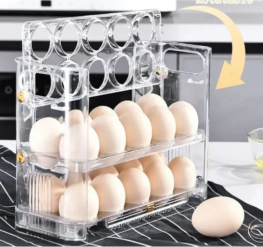 Reversible Refrigerator Egg Storage Box