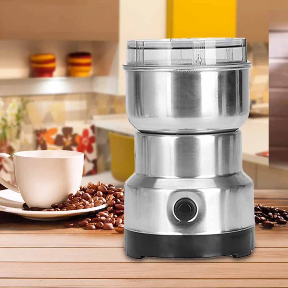 Coffee Bean Grinder – Stainless Steel Electric Mill for Ultra Fine Grains