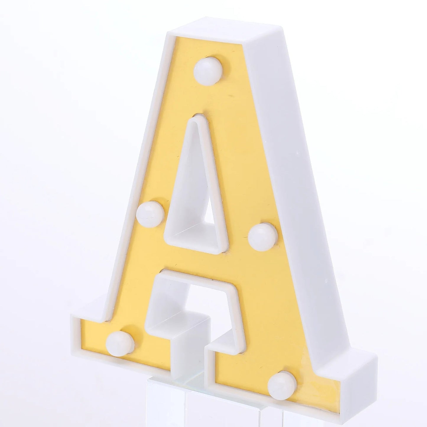 LED Marquee Letter Light – A to Z Decorative Alphabet Lights for Parties & Home