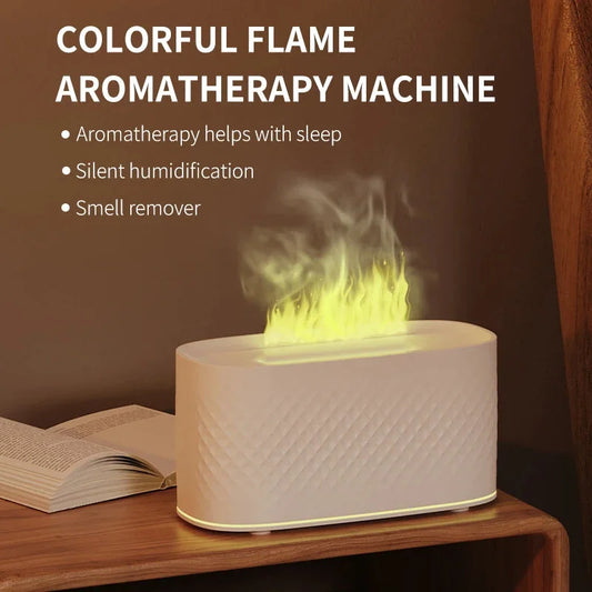 Mini USB Flame Aroma Diffuser – 160ml
