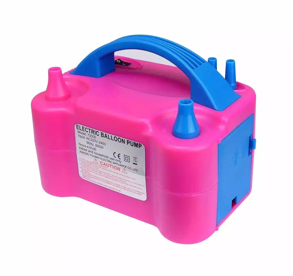 Electric Balloon Pump – Fast Dual Nozzle Air Inflator for Parties & Events