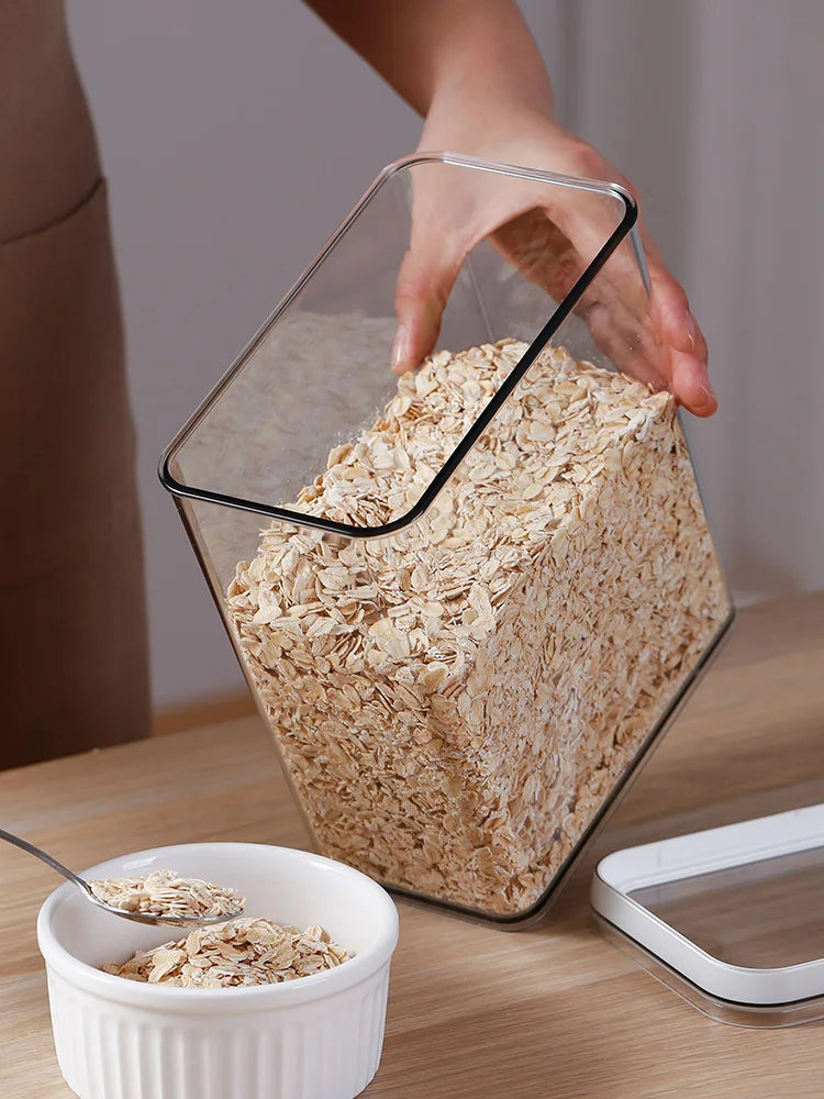 Airtight Food Storage Container Set – Thickened Transparent Kitchen Organizers