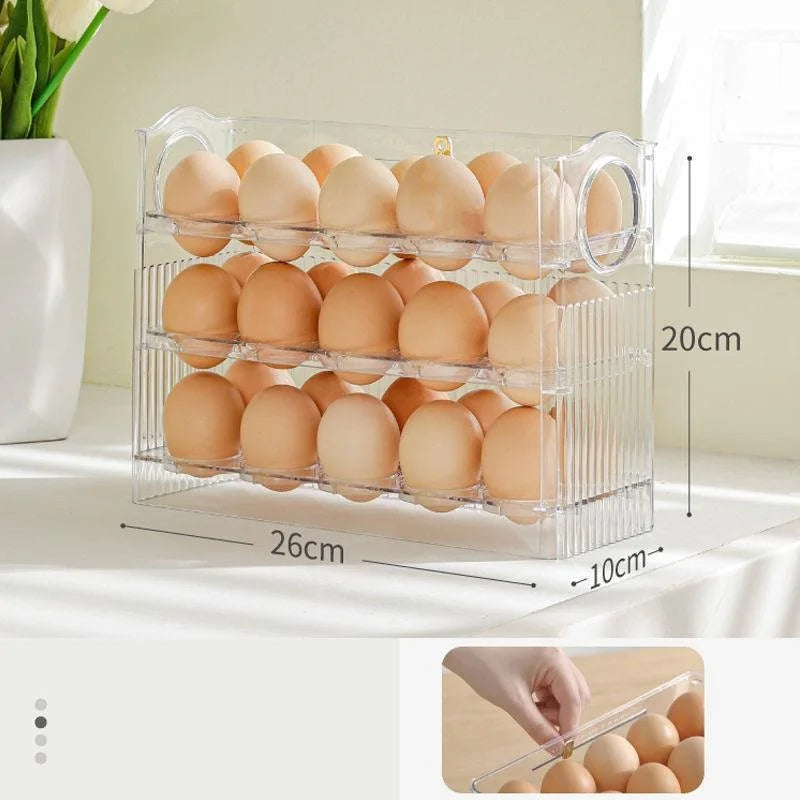 Reversible Refrigerator Egg Storage Box