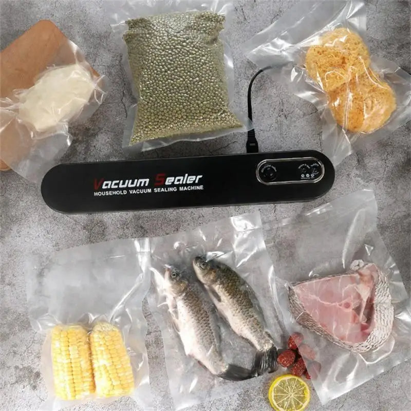 Portable Automatic Food Vacuum Sealer – Snack Sealing Machine for Kitchen