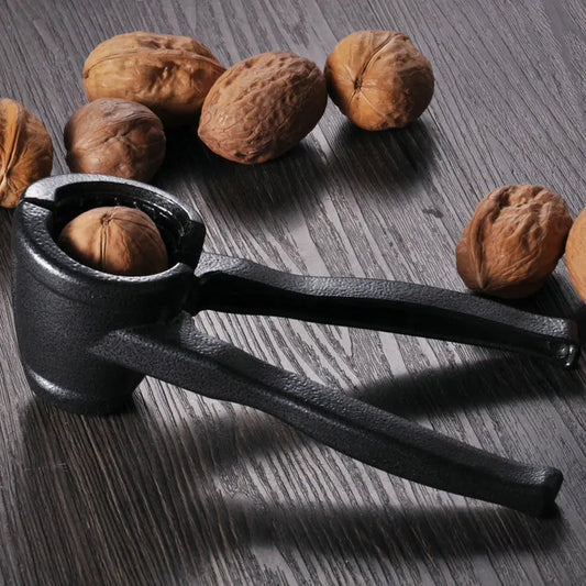 Heavy Duty Nut Cracker - Aluminum with Matte Black Finish