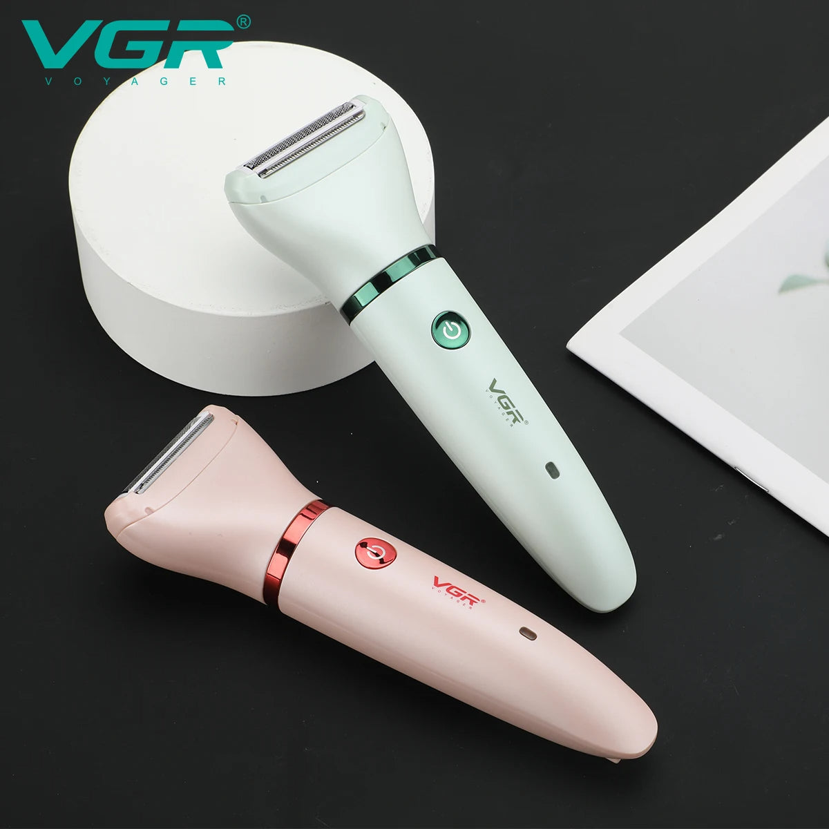 VGR V-735 3-in-1 Epilator – Rechargeable Lady Shaver, Callus Remover & Hair Removal Device