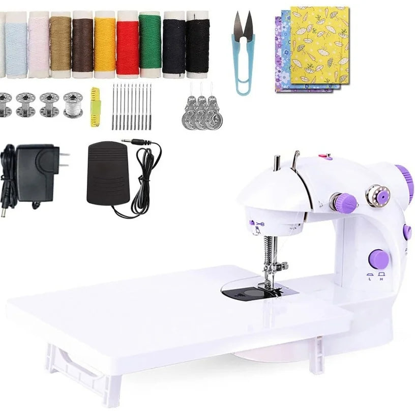 Mini Metal Sewing Machine Kit – Compact Handheld Sewing Tool for Home Use