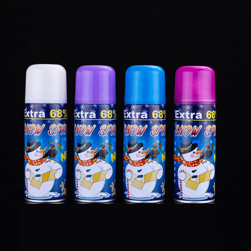 Artificial Snow Foam Spray – Party Espuma for Christmas, Birthdays & Carnival Celebrations