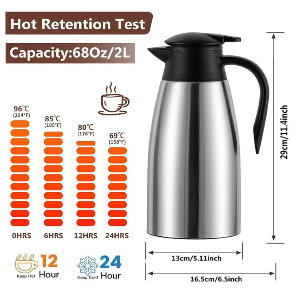 Thermal Coffee Carafe - 1.6 Liters