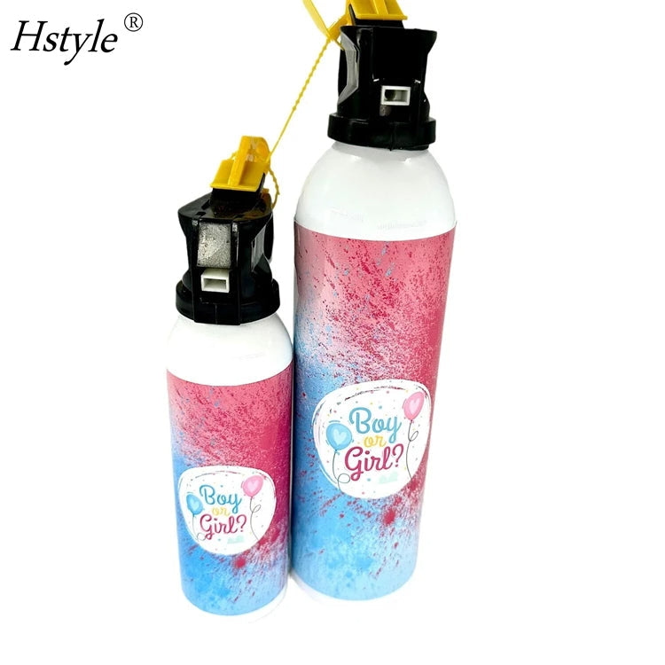Blue or Pink Gender Reveal Powder Blaster – Fire Extinguisher-Style Spray for Baby Shower Parties