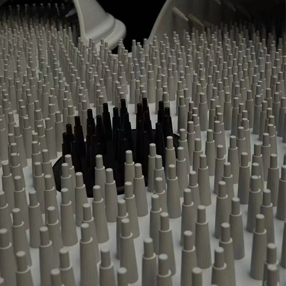 Silicone Foot Scrubber Mat – Non-Slip Shower Massager with Suction Cups & Wall Mount