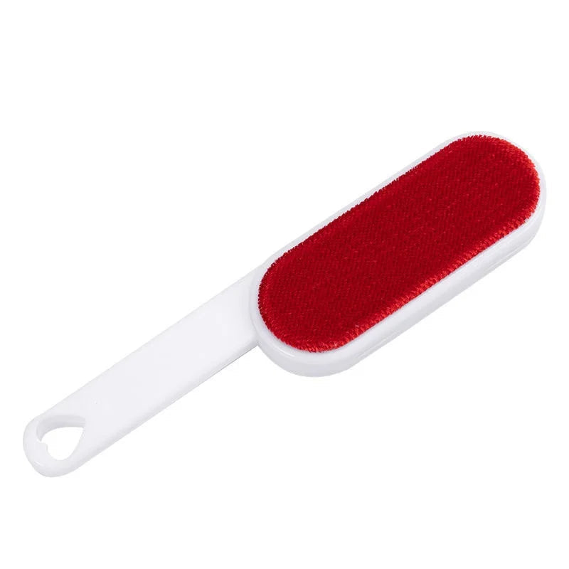 Double-Sided Lint Remover Brush – Manual Static Hair & Dust Cleaner for Clothes and Bedding