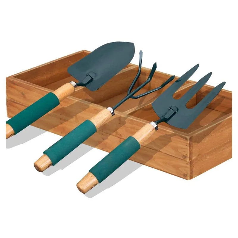 Heavy-Duty Gardening Tool Set - 3 Pcs