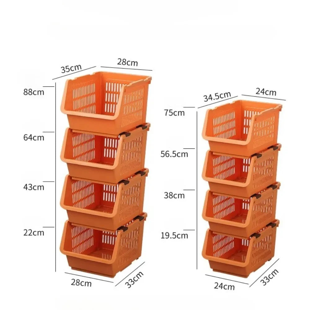 Multi Purpose Stackable Basket 30x21.5x15cm