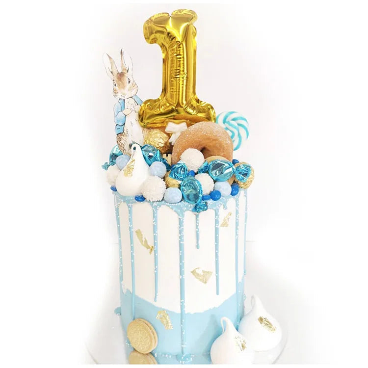 Mini Self-Inflating Number Foil Balloons – 0–9 Party Decorations for Kids’ Birthdays & Celebrations