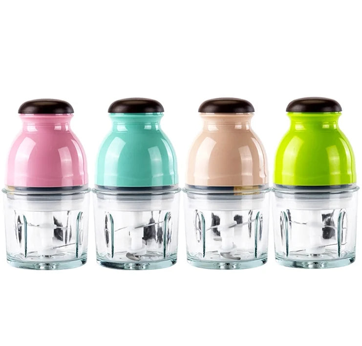 600ml Electric Food Processor – Multifunction Baby Food Blender, Juicer & Chopper