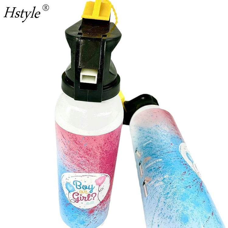 Blue or Pink Gender Reveal Powder Blaster – Fire Extinguisher-Style Spray for Baby Shower Parties