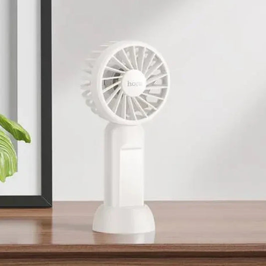 Hoco 2-in-1 Portable Fan – Handheld And Desktop