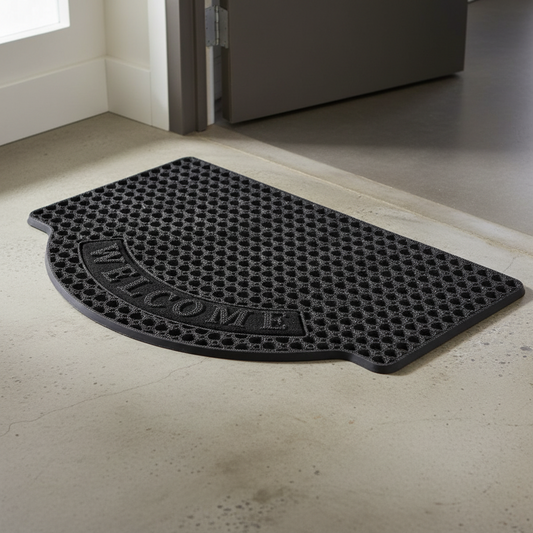 Rubber Welcome Entry Mat