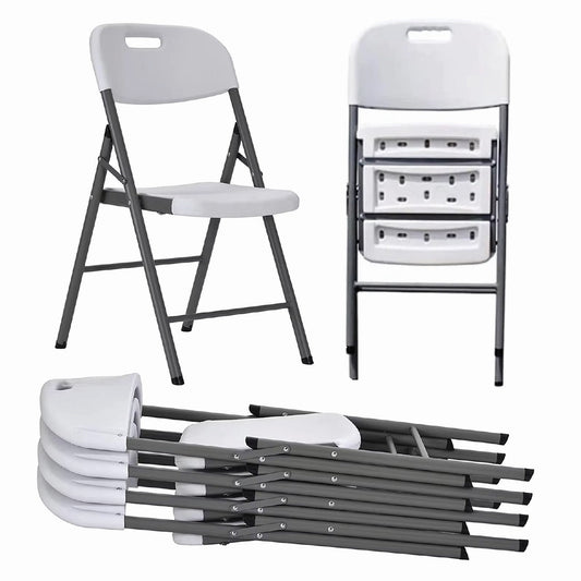 Foldable Heavy-Duty Chair – Steel Frame