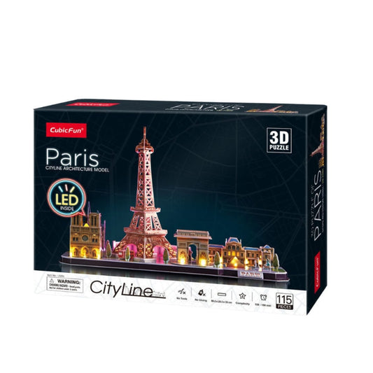 Paris Cityline 3D LED Puzzle