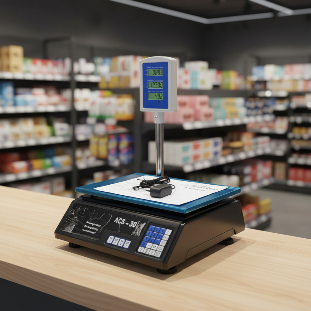 Digital Price Computing Retail Scale