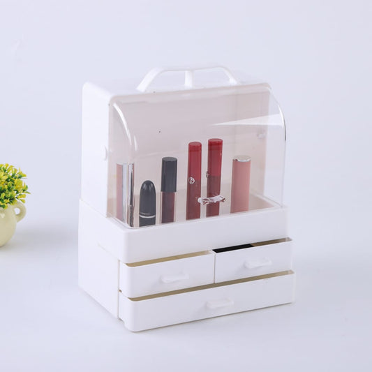 Compact Makeup Organizer with Drawers