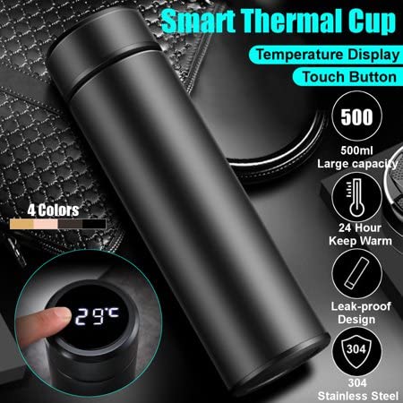 Smart LED Thermal Mug - 500ml