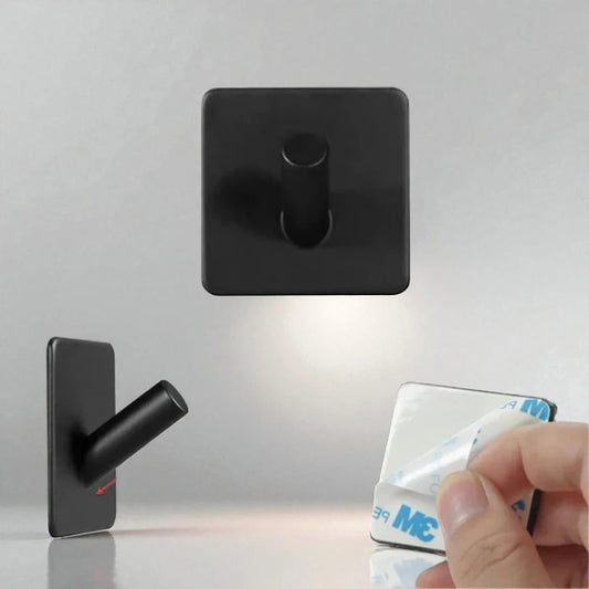 Black Hanger With Strong Adhesive - 3 Meters