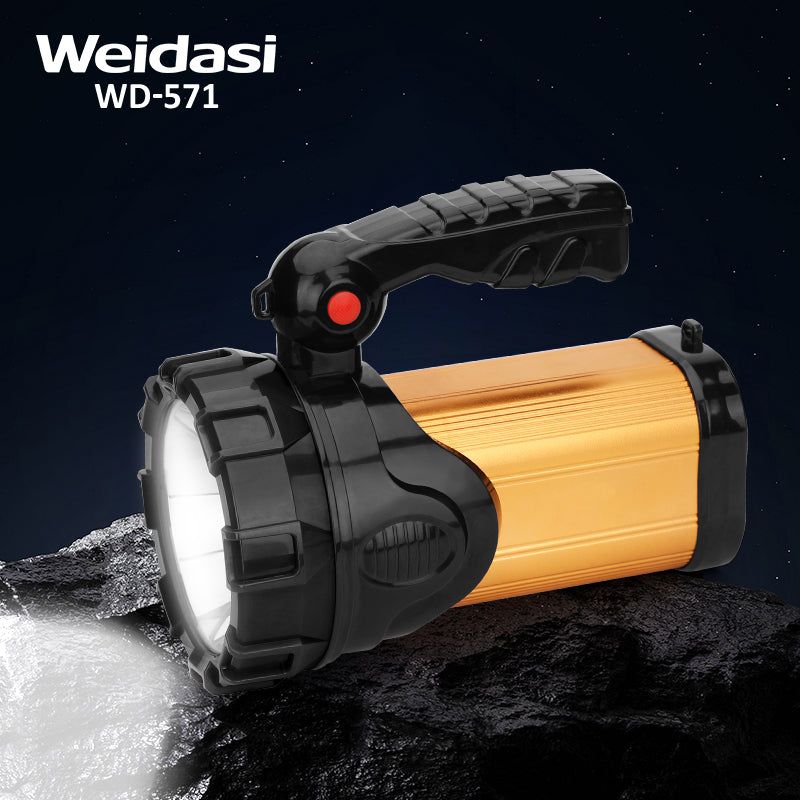 OEM Rechargeable LED Searchlight – Powerful Handheld Spotlight & Work Lamp for Outdoor Use