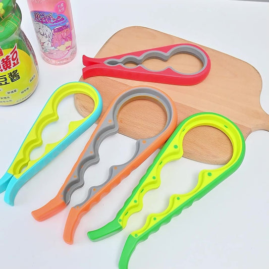 4-in-1 Multi-Functional Bottle &amp; Can Opener – Kitchen Grip Tool
