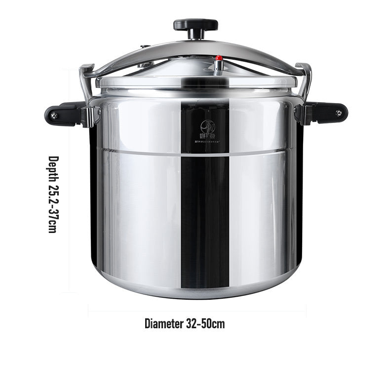 25L Gas Pressure Cooker – Large 34cm Stainless Steel Pressure Canner for Home & Restaurant Use
