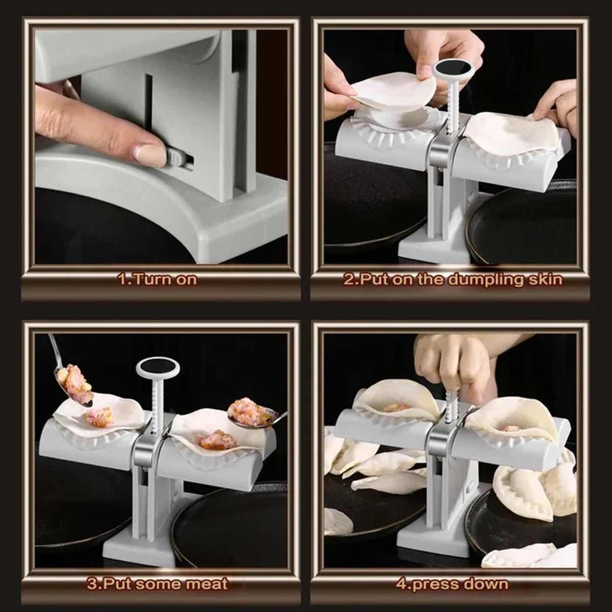 Double Head Dumpling Maker
