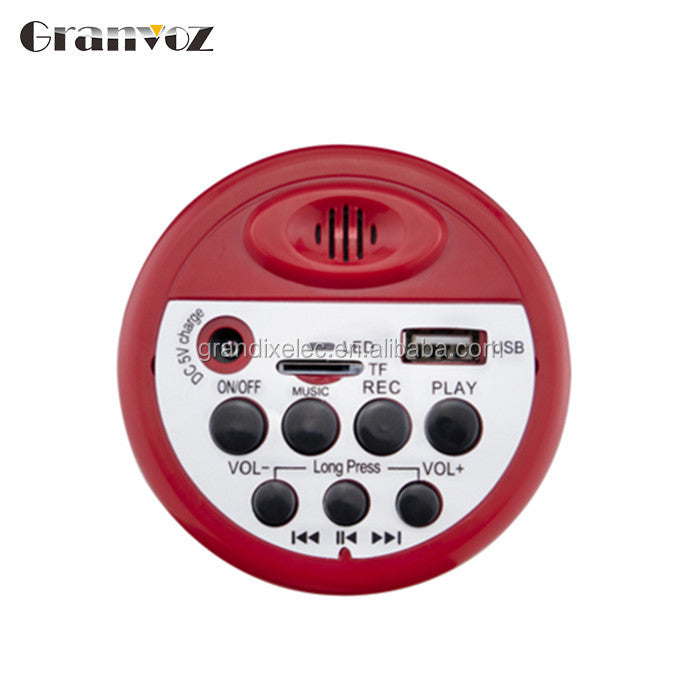 30W Megaphone 619BT – Bluetooth Loudspeaker with USB/SD Playback & Siren Alarm for Public Safety and Events