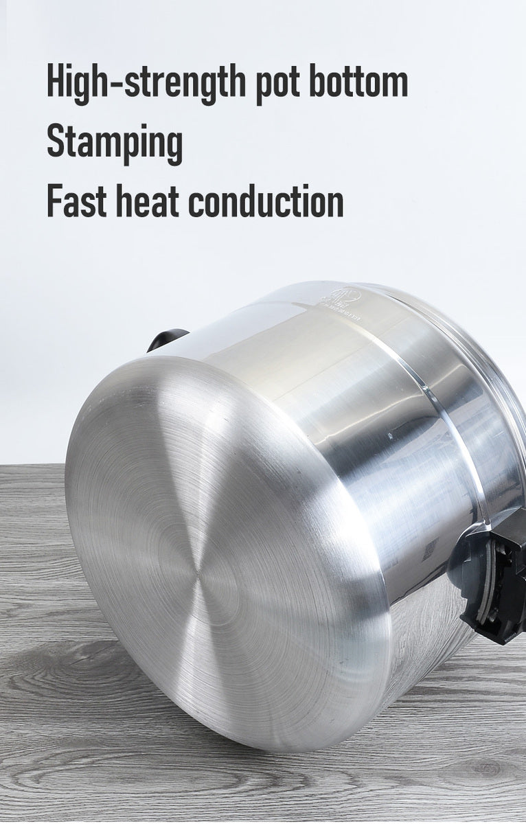 25L Gas Pressure Cooker – Large 34cm Stainless Steel Pressure Canner for Home & Restaurant Use