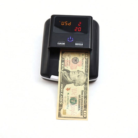 Mini Banknote Detector – OEM Portable Money & Currency Checker for Store, Office, and Cash Handling