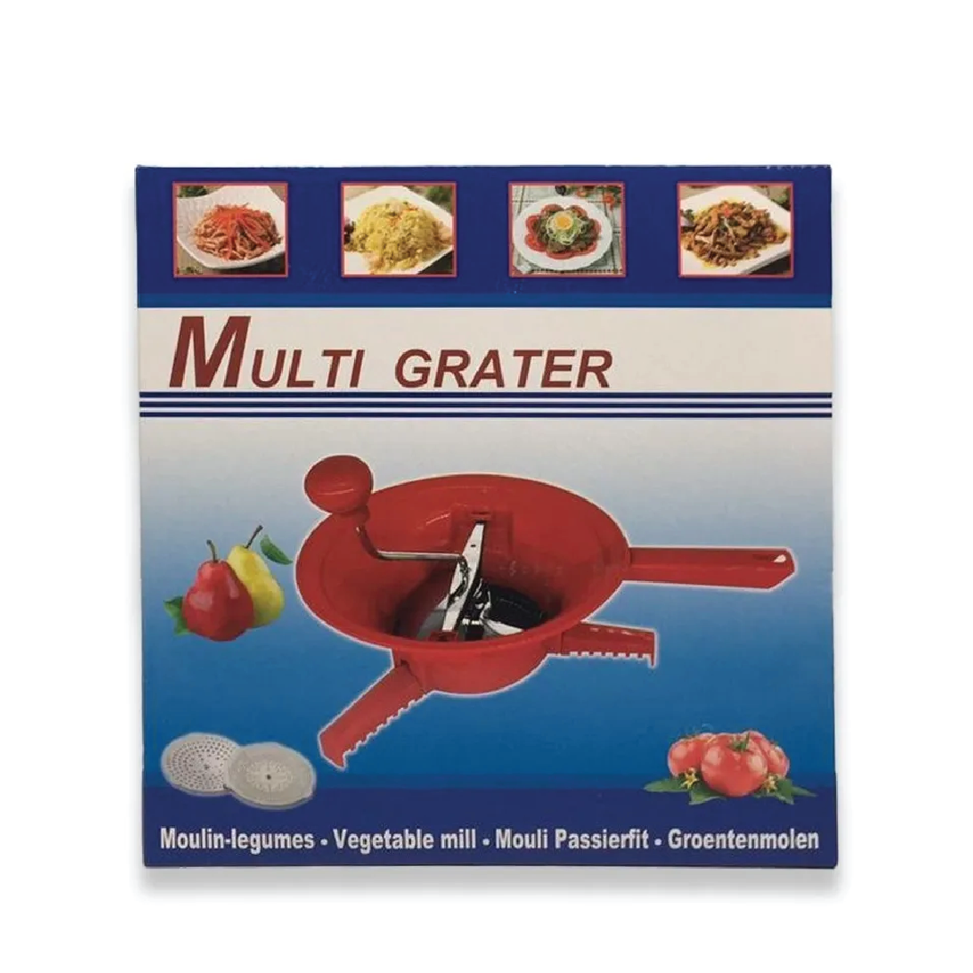 Stainless Steel Food Mill with 3 Discs