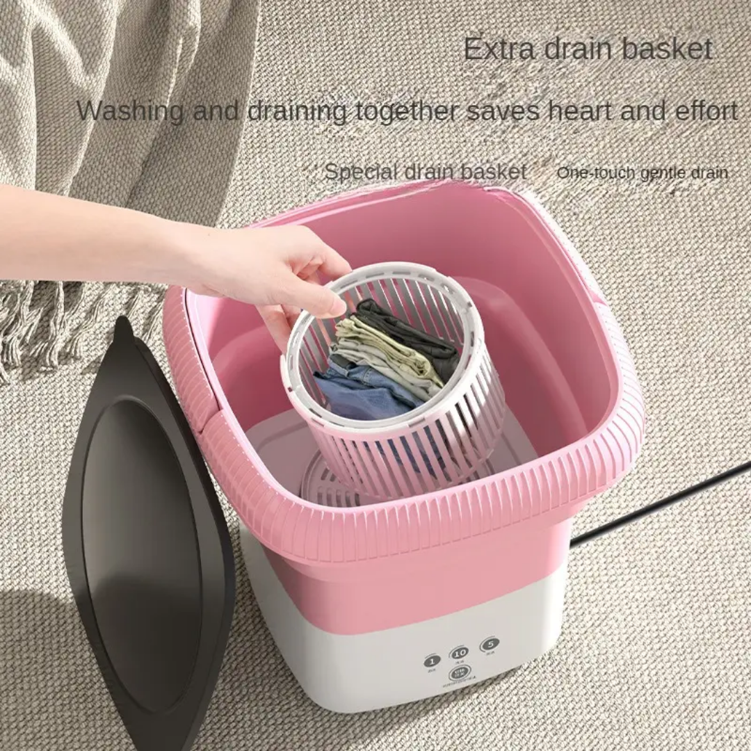 KM Foldable Mini Washing Machine