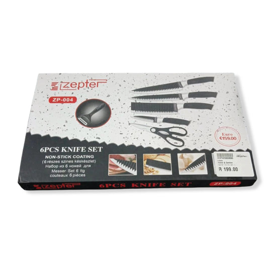 Zepter 6-Piece Knife Set with Peeler